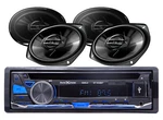 4X Pioneer 400W 6X9 Speakers Soundxtreme + Bluetooth Cd Am Fm Usb Sd Car Stereo. Fixed Price $179.99.