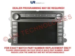 7G1T18K931AH Ford Am/fm 6-CD Navigation 7G1T-18K931-AH 500 Montego Taurus. Fixed Price $105.00.