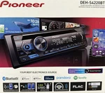 New Pioneer DEH-S4220BT 1-DIN Car Audio Stereo Receiver, Cd/am/fm W/ Bluetooth. Fixed Price $149.99.