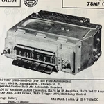 1957 Ford Car Radio 78MF Wire Schematic Repair Manual Sam Photofact Vintage. Fixed Price $9.99.