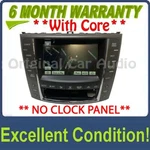 10-12 Lexus IS250 IS350 Oem Navigation Display Climate Control W/o Clock Panel. Fixed Price $250.75.