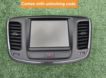Oem 2015-2017 Chrysler 200 8.4" Radio Info Navigation Screen & Bezel Trim Vents. Fixed Price $270.00.