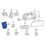 Ram 68453844AG Gps Navigation System. Fixed Price $840.15.