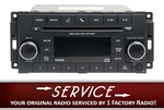 Remanufacture Service For 2018 Jeep Wrangler Radio Am Fm Cd P68252825AC. Fixed Price $185.00.