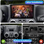 Jeep Wrangler Jk 2007-2016 10.1" Android 14 Radio Stereo Gps Carplay 4+32G. Fixed Price $119.98.