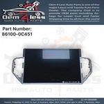 2022 2026 Toyota Tundra Radio Audio Navigation Receiver Display 86100-0C451. Fixed Price $1599.00.
