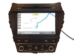 2017-2019 Santa Fe Infinity Navigation Am Fm Cd Player Radio 96560-B8510NN5. Fixed Price $160.65.