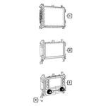 Jeep 68406031AI Video Monitor. Fixed Price $971.43.