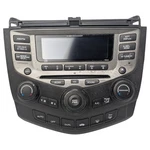 03-07 Honda Accord Am Fm Radio Cd Player Dual Climate Control 39050SDAL300 7BK2. Fixed Price $53.00.