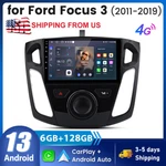 Ford Focus 2012-2018 Android 13 Carplay Radio Stereo 4G Gps Navi 6+128GB. Fixed Price $209.99.