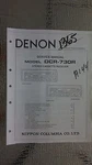 Denon DCR-730R Service Manual Original Repair Book Stereo Tape Deck Car Radio. Fixed Price $25.00.