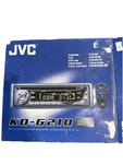 Jvc KD-G210 Cd Player In Dash Receiver. Fixed Price $129.00.