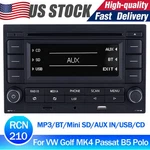 Car Stereo RCN210 For Vw Golf MK4 Passat B5 Old Polo Cd MP3 Bluetooth Us Stock. Fixed Price $149.99.