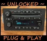 Plug&play 02-03 Chevy Trailblazer S10 Gmc Envoy 6 Disc Cd Changer Radio Unlocked. Fixed Price $299.00.