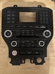 2015-17 Ford Mustang Oem 4" Radio & Bezel FR3T-18E243-BG. Fixed Price $65.00.