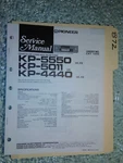 Pioneer KP-5550 5011 4440 Service Manual Original Repair Book Stereo Car Radio. Fixed Price $29.99.