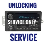 Unlocking Service For 2000-2005 Chevy Impala Monte Carlo Fm Radio 10335226. Fixed Price $61.88.