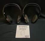 Toyota Wireless Automotive Infrared Headphones PT900-00030 Oem Set Of 2. Fixed Price $39.99.