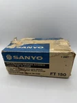 Vintage Sanyo FT-150 Cassette Player Nos Orginal Box Manual Serial # 92780231. Fixed Price $299.99.