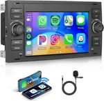 Podofo 7 Stereo Ford Fiesta/focus/transit Wireless Carplay Android Auto. Fixed Price $128.27.