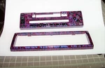Din Trim Ring &replacement Faceplate Cover For Kenwood KRC-S300/S200 Purple-pink. Fixed Price $12.75.