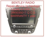 Repair Service Bentley Continental Gtc Navigation Radio Nar 3W0035017 Q. Fixed Price $1650.00.