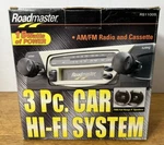 Vintage Roadmaster RS1100S Cassette Am/fm Radio Range 4 Speaker Old Stock New. Fixed Price $50.00.