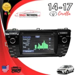2014-2016 Toyota Corolla Radio Stereo Cd Player 86140-02050 100149 OR100571. Fixed Price $299.99.