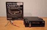 Vintage Audiovox UC-10 Car Stereo Cassette Player W/ Box Untested Parts Only. Fixed Price $49.95.