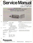 Service Manual Panasonic Cr 1719FUH 1977 Honda Accord Civic Am Fm Mpx Radio. Fixed Price $19.95.