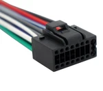 Kenwood KDC-MP205 Aftermarket Stereo Radio Receiver Replacement Wire Harness. Fixed Price $8.95.