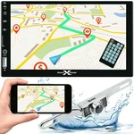 Double Din 7" Hd MP5 MP3 Player W/ Touchscreen Usb Bt, Mirrorlink + CAM2. Fixed Price $84.99.