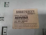 Audio Equipment Radio Receiver Tandem Unit Fits 90-94 Laser 1358871. Fixed Price $53.51.