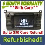 2014 2015 Toyota RAV4 100327 100328 Radio Oem Touchscreen Bluetooth Unit. Fixed Price $449.00.
