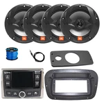 Infinity Marine Radio, Ant, 4X 6.5" 225W Black Speaker W/wire,adapter, Spa Bezel. Fixed Price $431.49.