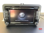 Volkswagen Golf Gti Jetta Am Fm 6CD 6.5" Touch Screen Display 5ND035190B Oem. Fixed Price $134.99.