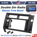 For Chevrolet S10 Blazer Double Din Radio Dash Stereo Trim Bezel Mount Gmc S15. Fixed Price $110.99.