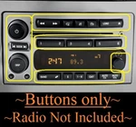 2006-10 Hummer H3 CD6 Changer Radio Replacement Buttons Set 07-08-09 Oem. Fixed Price $38.00.