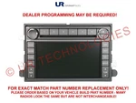 8A2T18K931BA Ford Am/fm 6-CD Navigation 2008 Explorer Sport Trac 8A2T-18K931-BA. Fixed Price $135.00.