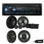Alpine UTE-73BT Receiver No Cd Kicker 43CSS654 6.5" 43CSC654 Speakers. Fixed Price $347.86.