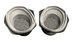 1959-1970, Gm Full Size, Impala Kick Panel Vent, 6X9 Speaker Bsffles. Fixed Price $250.00.