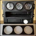 Radio Pod 1988-1991 Honda Crx Ef Civic 52MM X3 Tri-gauge 1989 Trim Dash. Fixed Price $22.95.