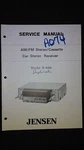 Jensen R400 Service Manual Original Book Car Stereo Radio Cassette Tape Player. Fixed Price $35.00.
