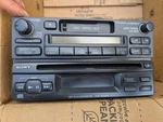1998-00 Toyota Radio Am Fm Cassette 86120-0W060 Face Id A51707 W/ Sony Cd Player. Fixed Price $80.00.