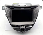 Oem 11-13 Hyundai Elantra Am Fm Xm Radio Receiver Cd Player Navigation Display. Fixed Price $199.00.