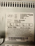 Audio Equipment Radio Receiver 9611P6 Opt 9552A1 Fits 11-12 Genesis 661350. Fixed Price $125.00.