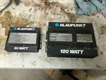 Vintage Blaupunkt BPA-430 120 Watt Channel Amplifier + 60 BPA-415-A. Fixed Price $220.00.