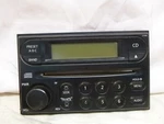 04-08 Nissan Frontier Xterra Titan Cd Face Plate & Knob 28185-EA001 CY12B LLR37. Fixed Price $6.25.