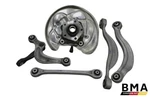 Audi A6 Allroad Rear Left Spindle Knuckle & Control Arms Set 2020 - 2024 Oem. Fixed Price $379.99.