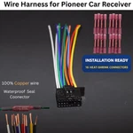 Wire Harness For Pioneer DEH-1200MP DEH1200MP Kit With Connectors. Fixed Price $10.95.